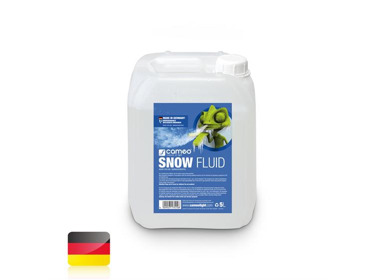 Cameo SNOW FLUID 5L - Special fluid for snow machines and foam production